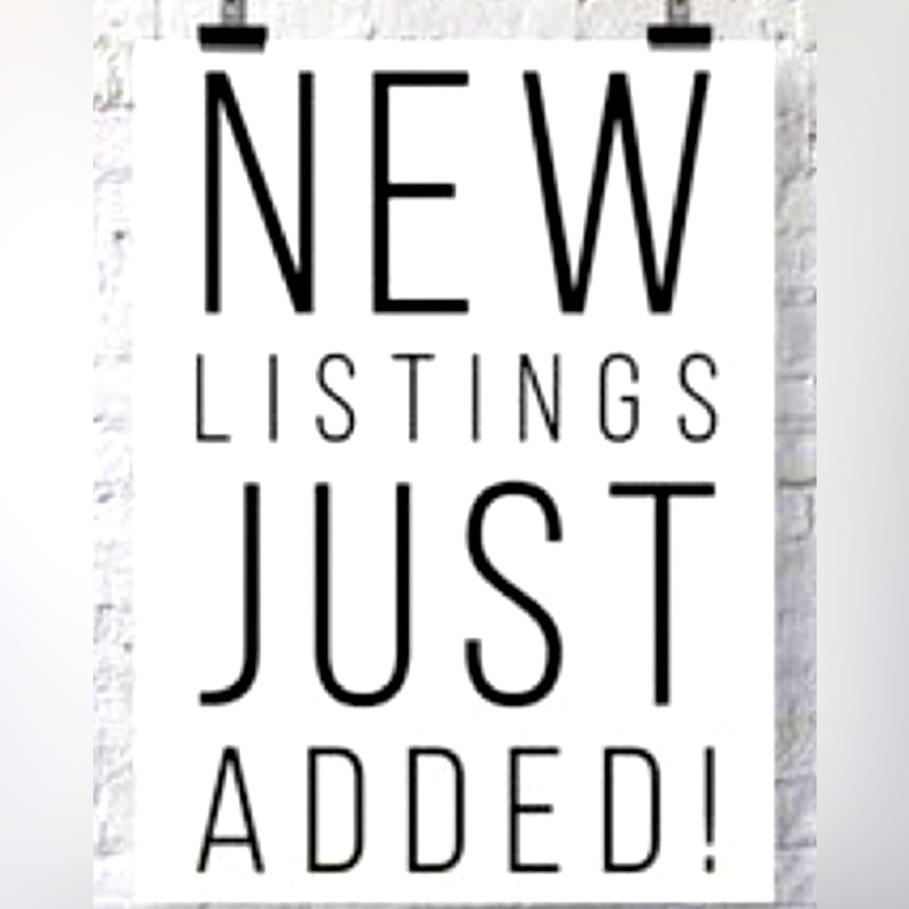 NEW ITEMS ADDED!!
